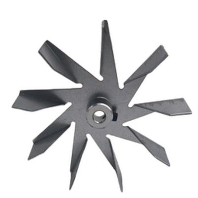 114 mm średnica kominek wentylator 9 ostrza Galwanizowane arkusze do pieca pellet